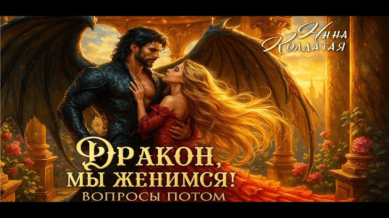 🐉 «Дракон, мы женимся!» 💍 Полная аудиокнига + Genshin Impact 🌸 Волшебство и любовь