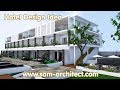 SketchUp Hotel Design Idea - Samphoas 01