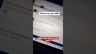 Need help with your WGU program? Send me an email. #associatesdegree #wgu #wguoa #wgustudent