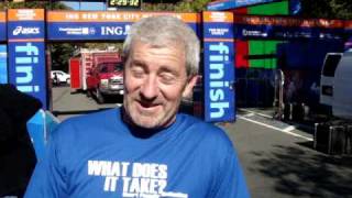 NYC MARATHON DIARY PART 1: Pre-marathon at finish line