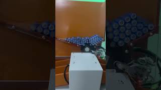 5 Channel  lithium cylindrical battery sorting machine #assembly #automation  #equipment #factory