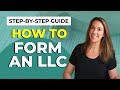 Llc formation stepbystep guide for beginners