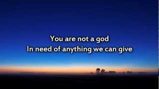 Video thumbnail of "Phillips Craig & Dean - You are God alone - Instrumental with lyrics"