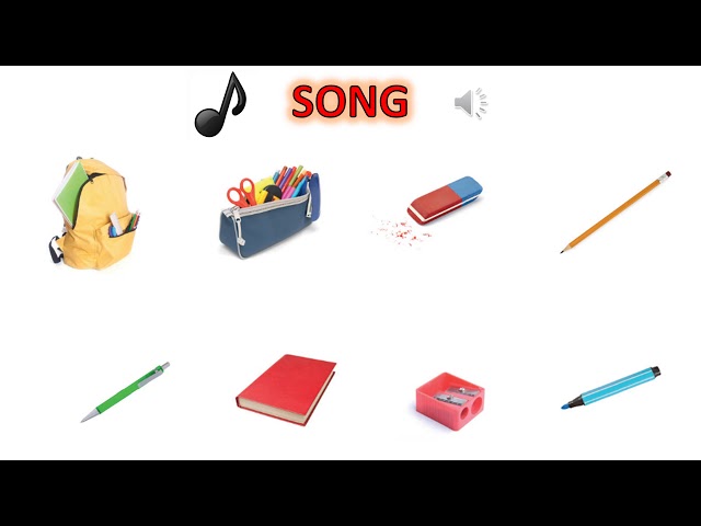 School Objects Song