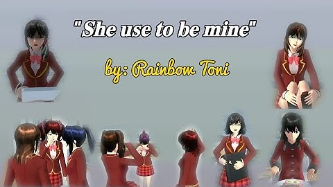 She use to be mine💔 but in Sakura School Simulator | Rainbow Toni