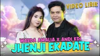 Jhenji Ekapate  - Andi KDI Feat. Warda Amalia | New RGS | Lagu Madura (Lyric Video)