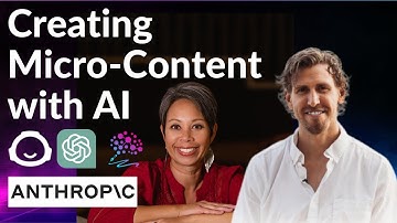Leveraging AI for Micro-Content with ChatGPT, Claude & Jasper AI Powered Workflows (Demo)