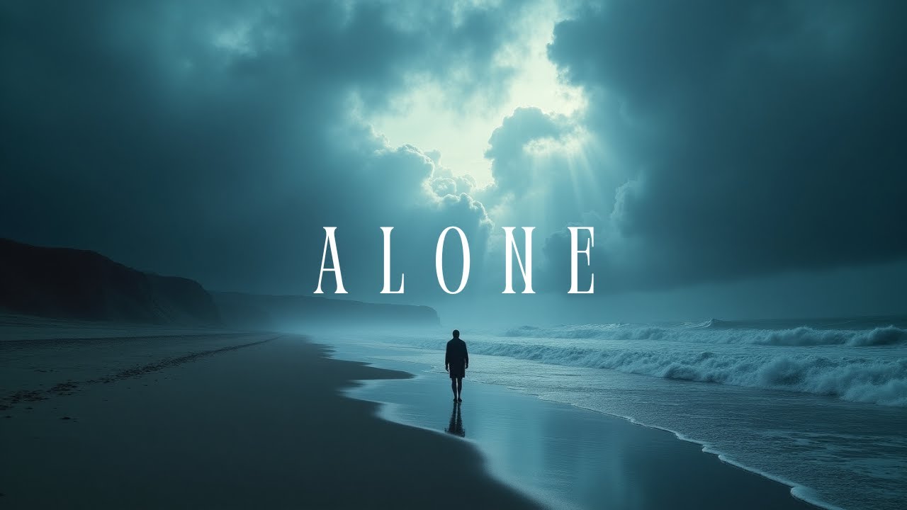 Alone | Deep Emotional Ambient Music for Reflection, Healing, & Inner Peace - Calm Ocean Soundscape
