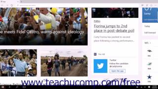 Windows 10 Tutorial Touch Gestures in Windows 10 Microsoft Training