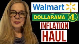 Walmart Grocery Haul  INFLATION | DOLLARAMA | Pantry