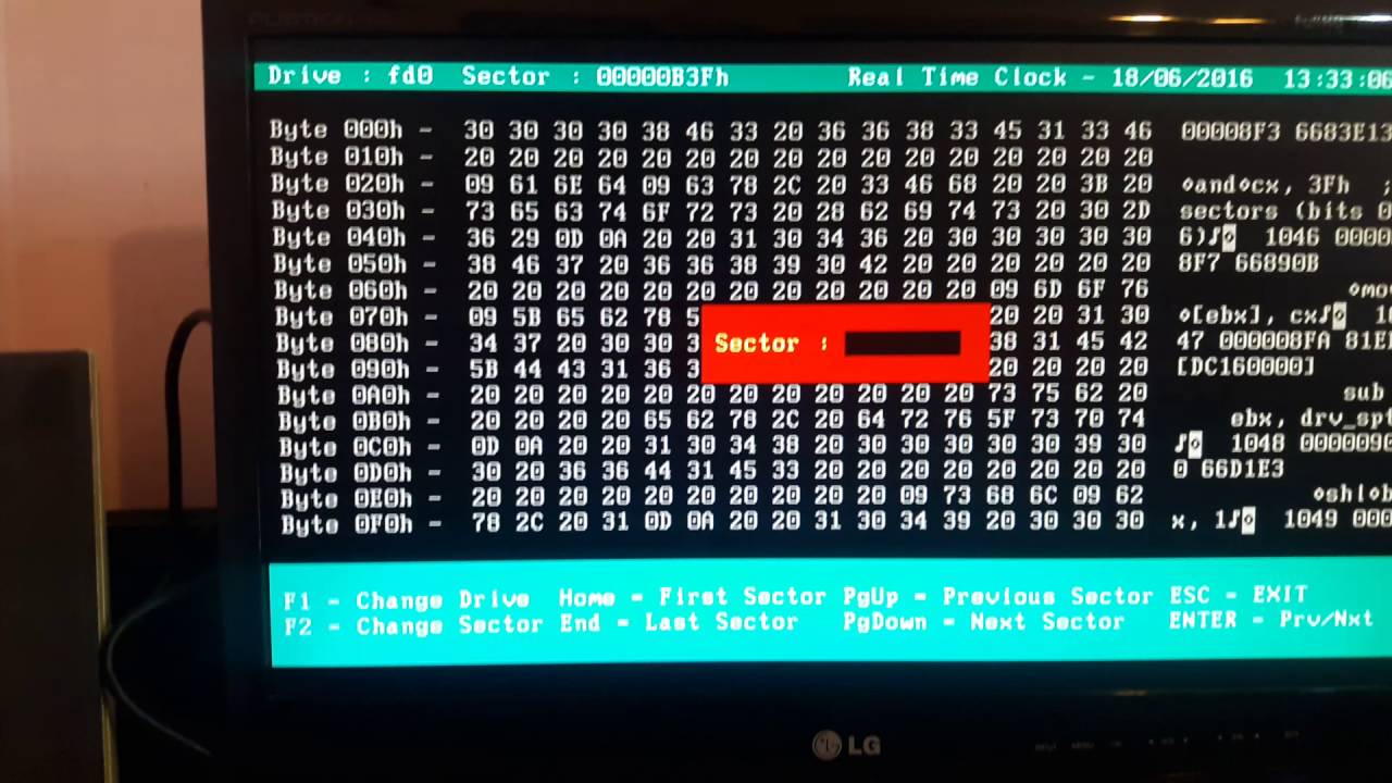 TRDOS 386 - DISK I/O, Date & Time Display Demo (18/06/2016)