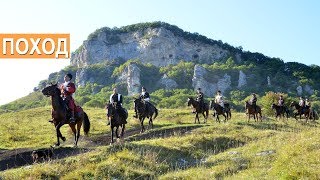 Конный переход на Кабардинских лошадях по Краснодарскому краю Конный переход на Кабардинских лошадях по Краснодарскому краю