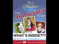 VILLAINS The Top Secret Files Book by Disney