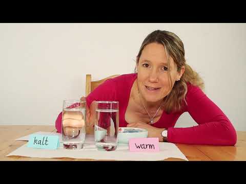 Video: Welche Experimente Mit Wasser Können Mitgebracht Werden