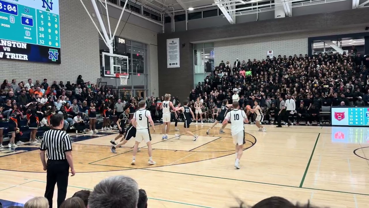 New Trier vs. Evanston Varsity Basketball 1-31-2025