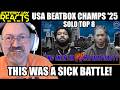 King Inertia vs Heiwatoasty - Solo Battles Top 8 - USA Beatbox Championships 2025 - Reaction