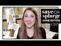 SPLURGE OR SAVE: HOME EDITION | Room by Room where to SAVE & where to INVEST | THIS OR THAT