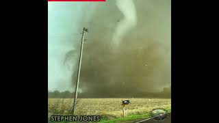 Dangerously Close to a Drill-bit Tornado in Nebraska!