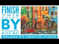 Finish this Aanabanana Paint By Number PBN Painting with Melanie B. | Start to Finish Painting