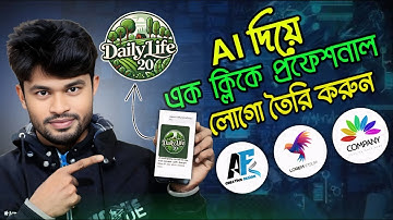এক ক্লিকে যে কোন লোগো তৈরি | Ai Professional Logo editing Online 2025