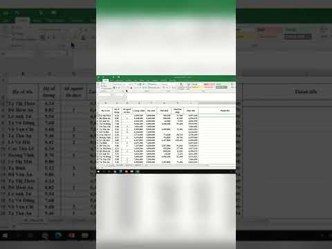 Mẹo làm cột thành tiền trong Excel nhanh chóng cho dân kế toán 😳 #fyp #daitinhoc #tinhocvanphong #