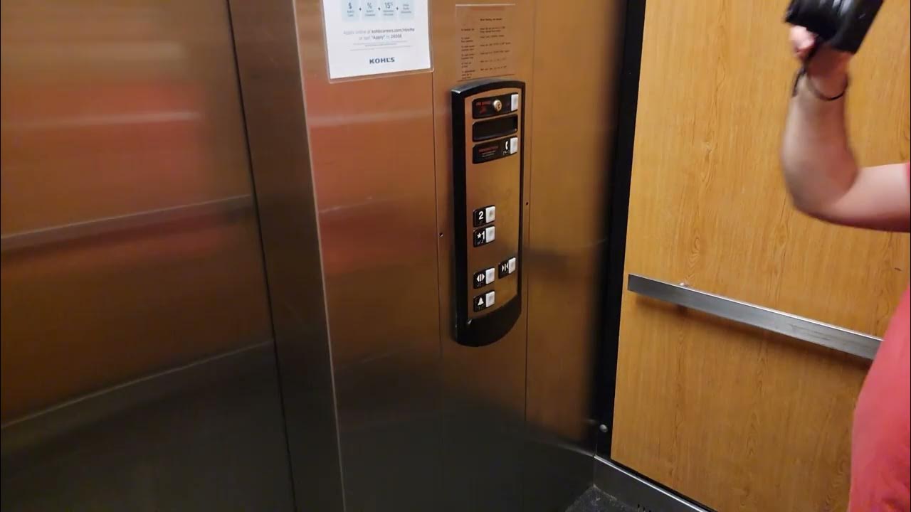 Schindler Hydraulic Elevator Kohl's Dallas, TX w/ gluse YouTube