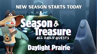 NEW SEASON🌻 Season & Treasure Candles & Dailies | Daylight Prairie | SkyCotl | NoobMode screenshot 1