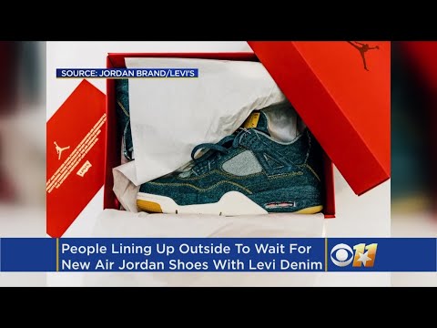 Video: Jordan Og Levi's Team Up For Denim Sneakers Og Matching Jacket