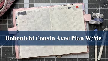 Hobonichi Cousin Avec Plan With Me - Jan. 24-30