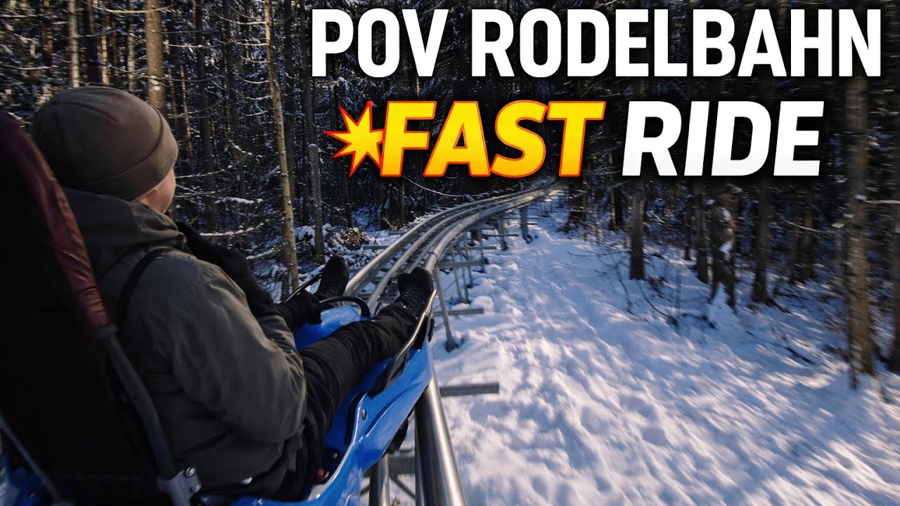 POV RODELBAHN BUKOVEL – Fast Alpine Coaster Ride
