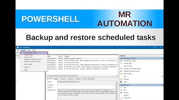PowerShell S1E42 (Export/register scheduled tasks)