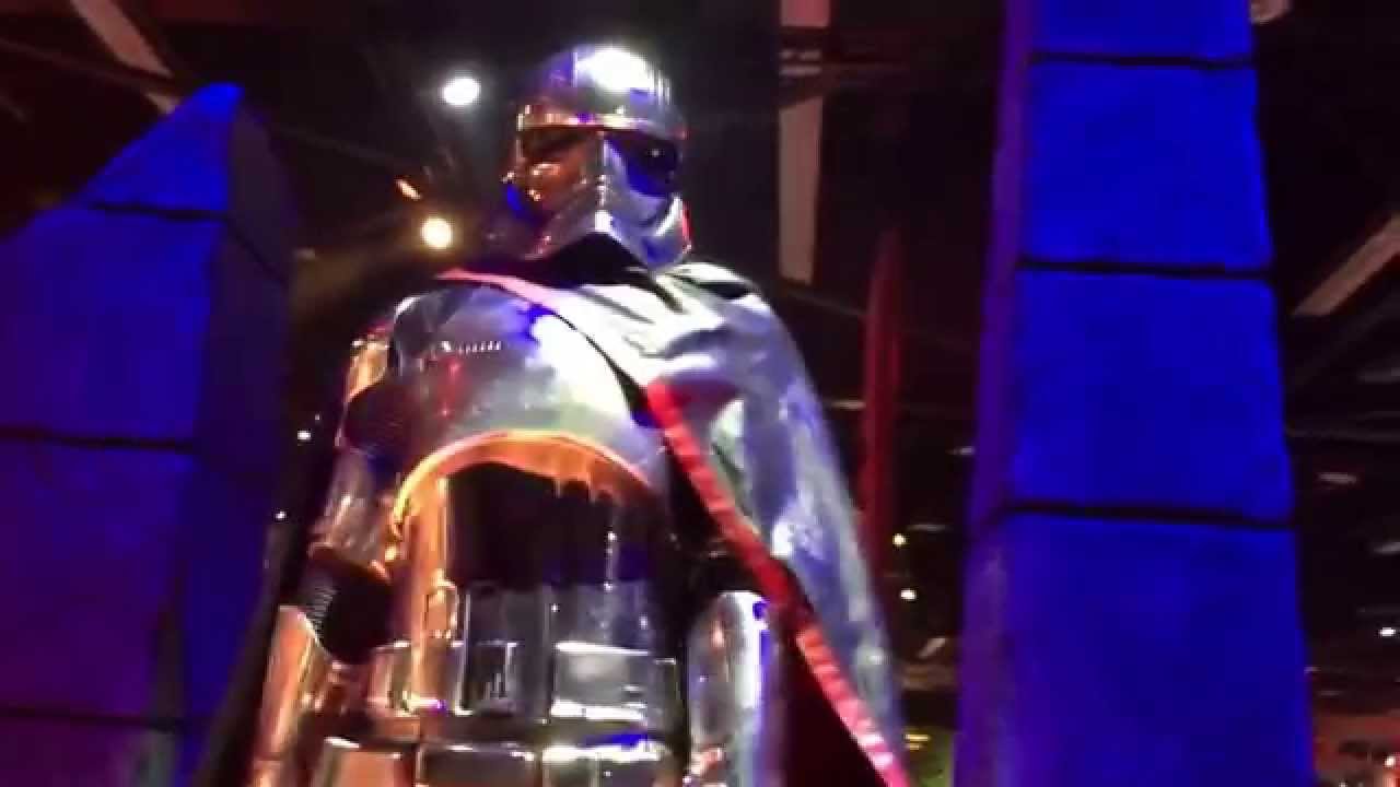 Star Wars The Force Awakens Captain Phasma Costume At D23 2015