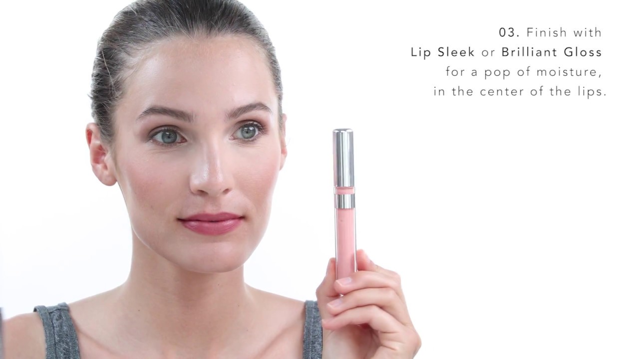 How To Apply a Velvety Lip with a Sheer Shine