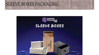 Sleeve Boxes Wholesale | Custom Tray Packaging | Sleeve packaging