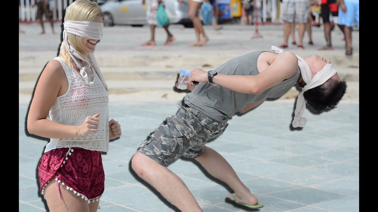 ดูพี่ไทยเล่นริมโบร๊อคแนวใหม่ ฮาโลกแตก!! | Phuket Limbo Prank