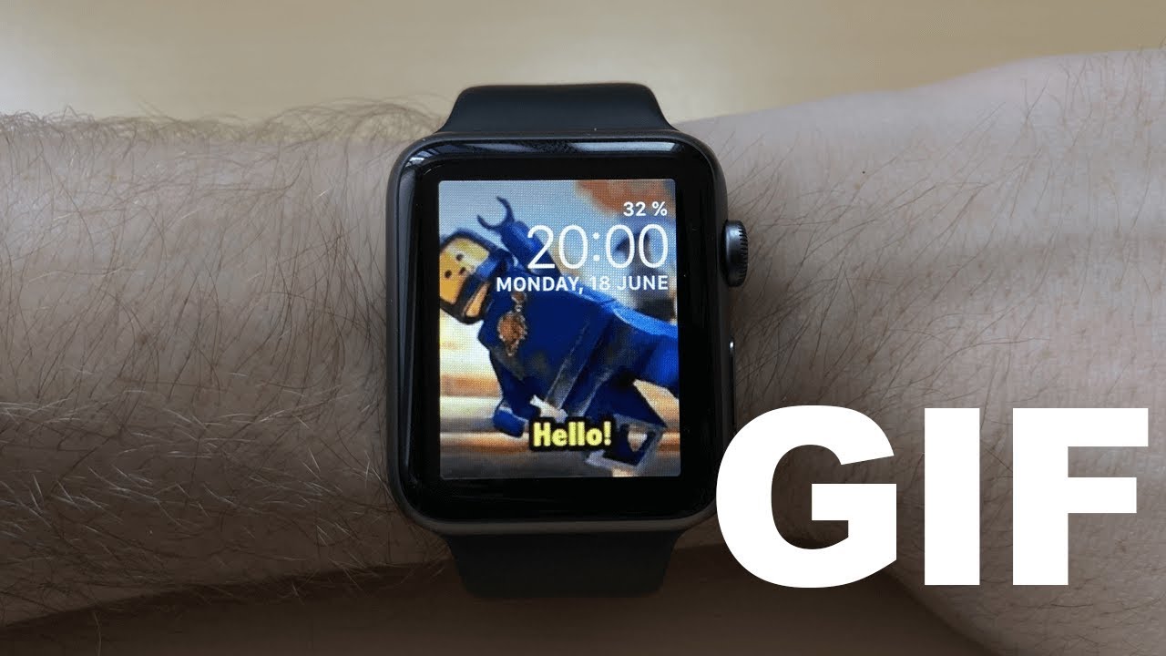 Here Is How To Use A Gif As An Apple Watch Wallpaper