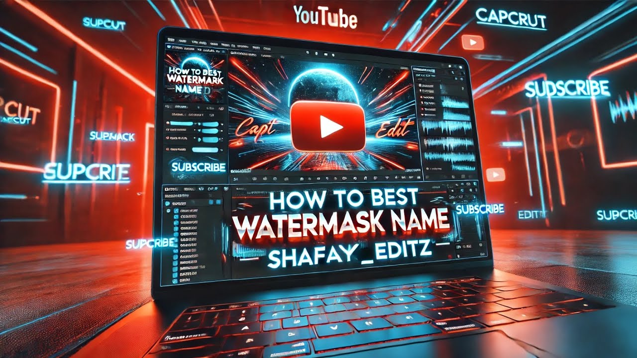 Watermark Computer Name HOW TO MAKE BEST WATERMARK NAME IN CAPCUT - YouTube