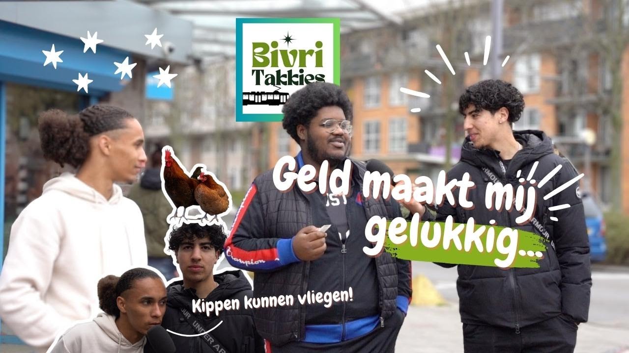 WAT MAAKT JOU GELUKKIG...?! De Theezak Vraagt | BivriTakkies Straat Interview