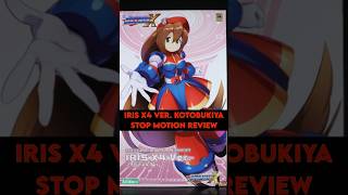 Iris X4 Ver Kotobukiya | Stop Motion Review #shorts #megamanx4 #iris #modelkit #review #stopmotion
