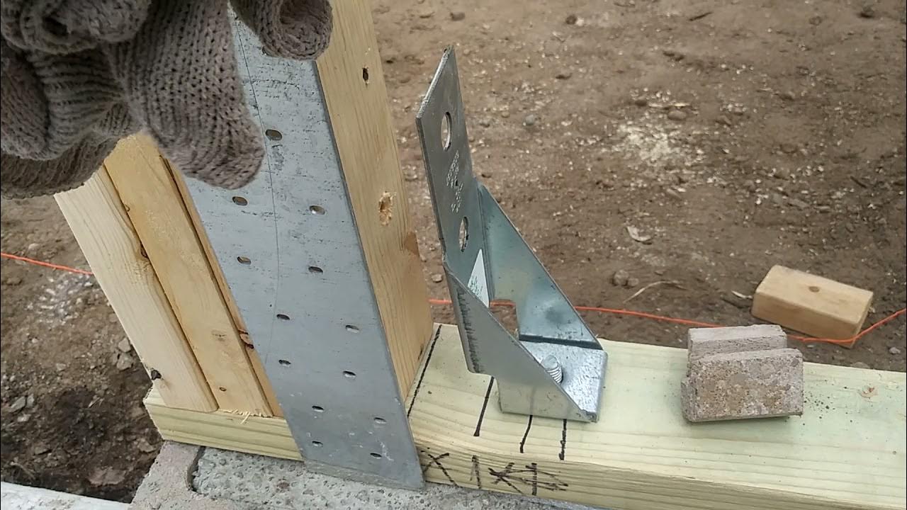 Menards Garage (24' x 48') Kit Strapties/Bolted Tiedowns (Part IV