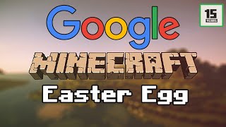 Celebrity "Minecraft" Easter Egg on Google Search | 15th Anniversary Special Profile