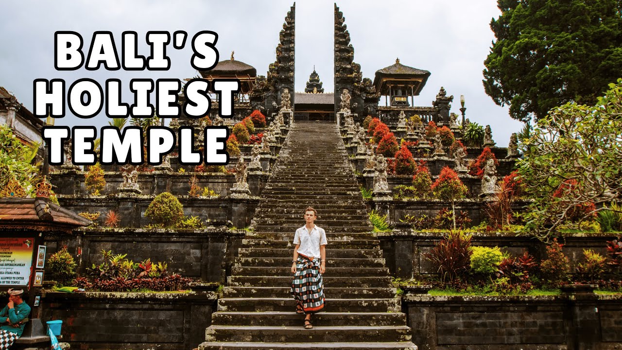 Мы посетили самый большой и старый храм Бали | Храм Бесаких