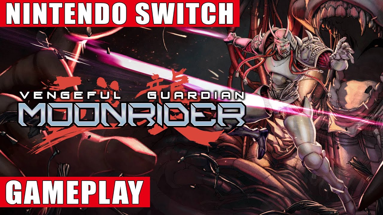 VENGEFUL GUARDIAN: MOONRIDER New NINTENDO SWITCH Game EU Release Moon Rider