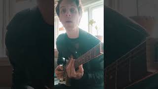 "way over yonder in the minor key" #billybragg #coversong on #gretsch #synchromatic #sparklejet