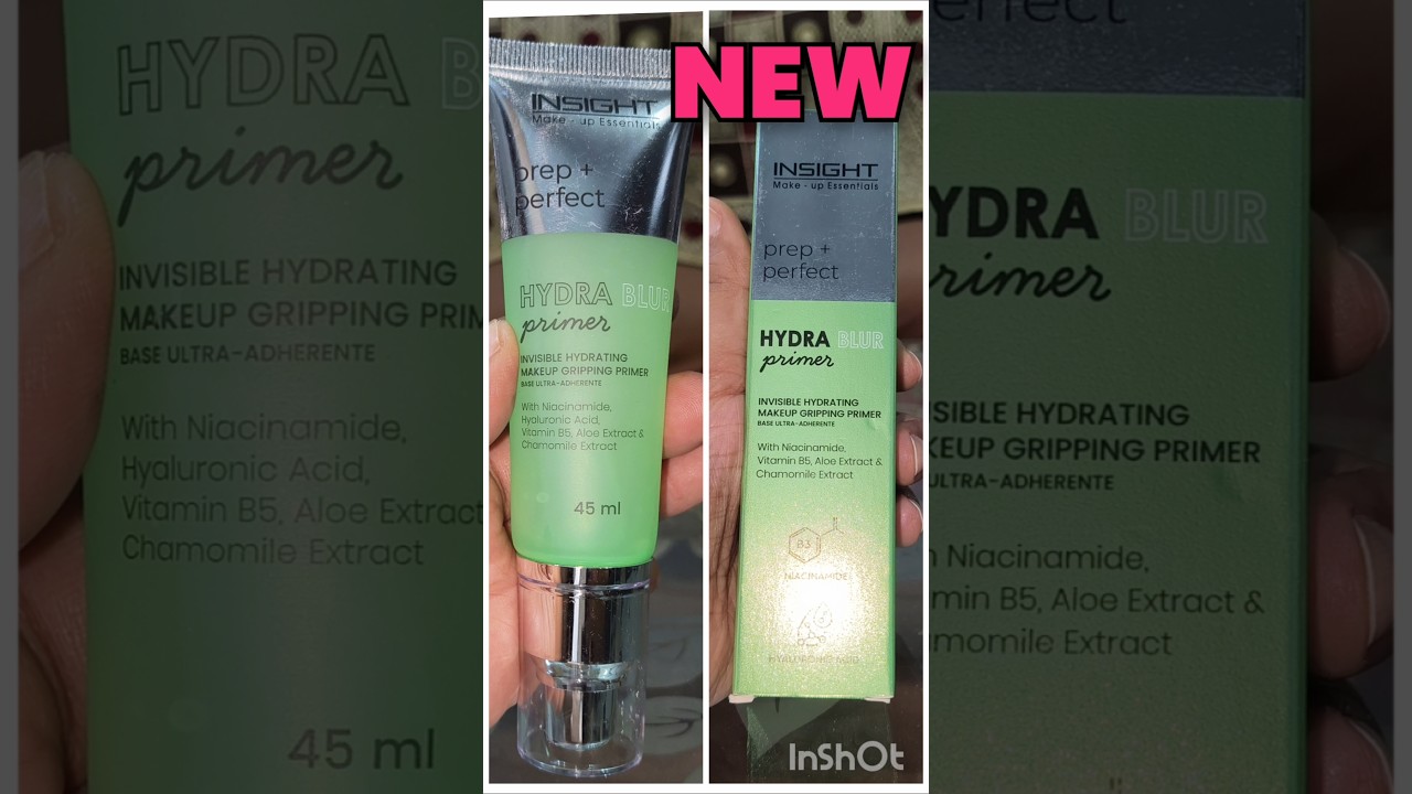 NEW INSIGHT COSMETICS HYDRA BLUR PRIMER 