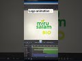Logo animation / After effects