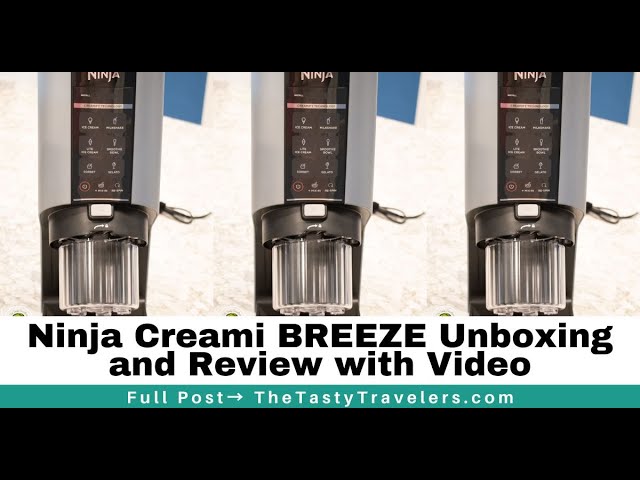 Using the Ninja Creami BREEZE Video- IS IT QUIETER???? 