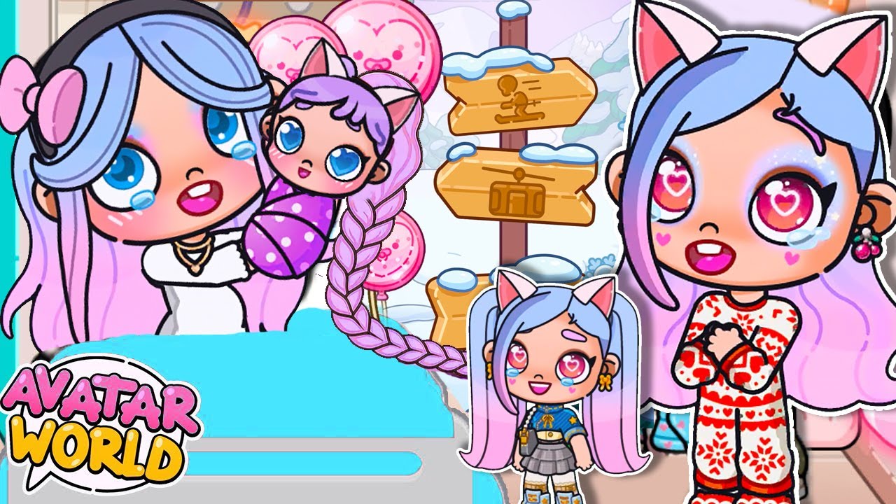 😱 ВЫПИСКА С РОДДОМА👶ИСТОРИЯ в AVATAR WORLD 💕 РУТИНА СЕМЬИ 🍼 ЛЫЖИ ОБНОВЛЕНИЕ СЕРИАЛ