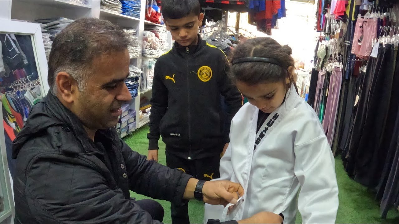 Uncle Saeed left no stone unturned: buying sports clothes, parks, and clubs for Farzin and Farnaz!"