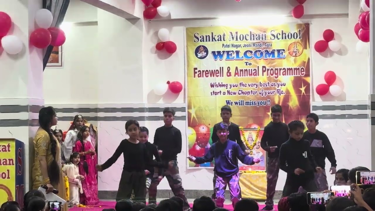 Farewell 2026 Sankat Mochan school,Agra 